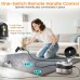 Pressurized Steam Cleaner, 3-Level Adjustable Handheld Steamer Cleaning for Home, 15s Fast Heat-Up & 47.3oz Tank, 2500W Multi-Surface Portable Steamer for Floor/Grout/Car/Kitchen & Bathroom
